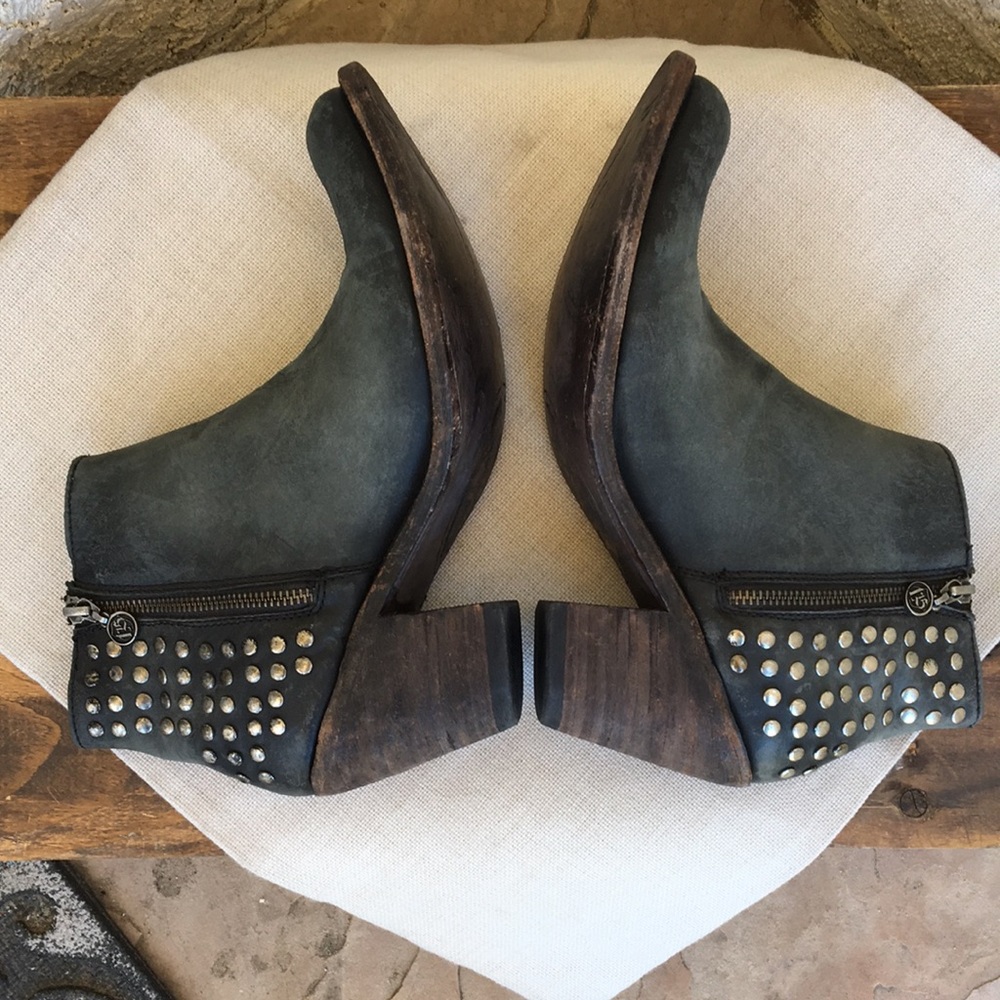 Liberty Black Boots LB71236 Distressed Leather 10 - Picture 6 of 16